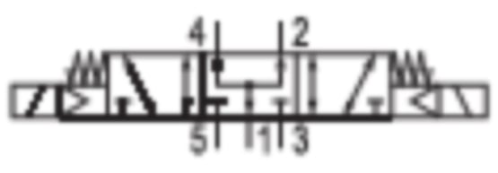 Aventics 5763800920 5/3-Wegeventil Serie CD01-PA 5763800920 - Bild 2