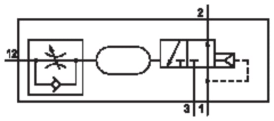 Aventics 5510251100 Pneumatisches Zeitglied 5510251100 - Bild 2