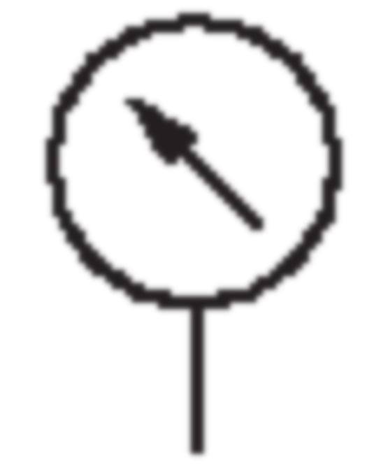 Aventics R432035768 Manometer Serie PG1-SFB R432035768 - Bild 2