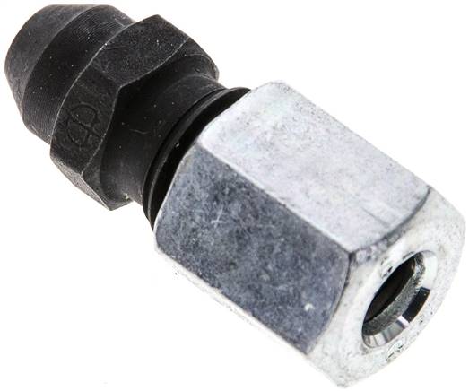 Partbase AS 6 L Gerade Anschweißverschraubung 6 L (M12x1,5), Stahl phosphatiert