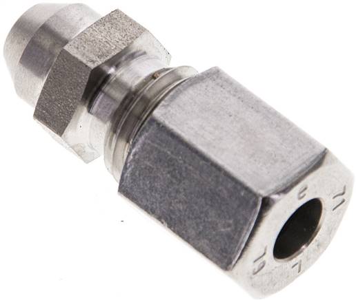 Partbase AS 6 L ES Gerade Anschweißverschraubung 6 L (M12x1,5), 1.4571