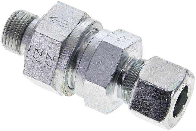Partbase RHZ 12 LR Hydraulik-Rückschlagventil 12 L (M18x1,5)-G 3/8", Stahl verzinkt