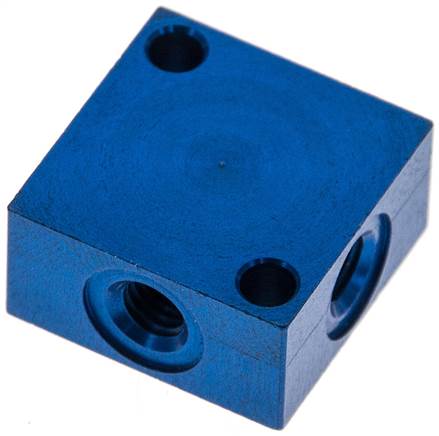 Partbase VB 450 A Kreuz-Verteiler 4x M 5,Aluminium