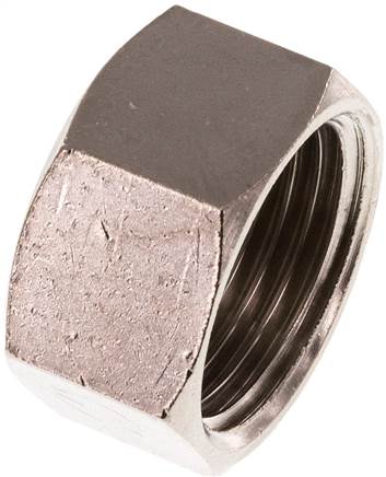 Partbase VK 38 MSV Verschlusskappe G 3/8", Messing vernickelt