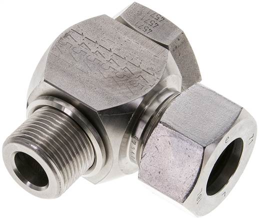 Partbase WH 18 LM ES Winkel-Schwenkverschraubung M 22x1,5-18 L (M26x1,5), 1.4571