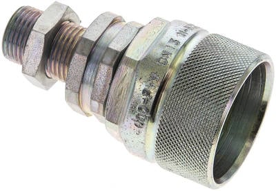 Partbase 561032.3 Schott-Schraubkupplung, Stecker Baugr.3, 12 L (M18x1,5)