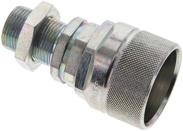 Partbase 571032.3 Schott-Schraubkupplung, Stecker Baugr.3, 14 S (M22x1,5)
