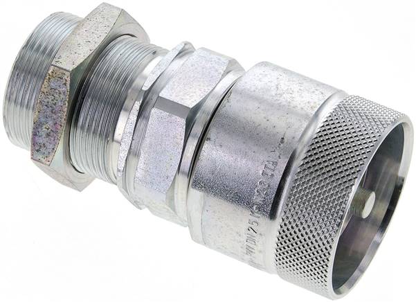 Partbase 572532.6 Schott-Schraubkupplung, Stecker Baugr.6, 30 S (M42x2)