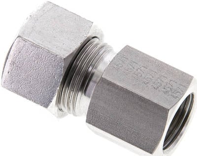 Partbase GAI 15 LM ES Aufschraub-Schneidringverschr. M 18x1,5-15 L (M22x1,5), 1.4571