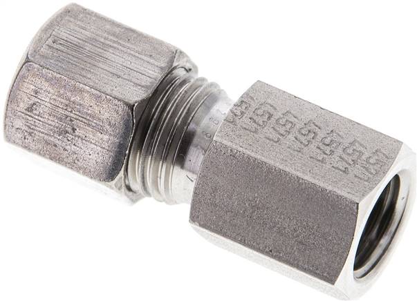 Partbase GAI 8 SM ES Aufschraub-Schneidringverschr. M 14x1,5-8 S (M16x1,5), 1.4571