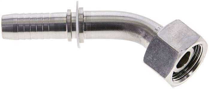 Partbase 1.055-8 ES ES-Pressanschluss DKO-L (45°), M 22x1,5 (15 L)