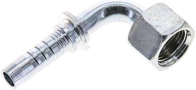 Partbase 1.355-6A Pressanschluss ORFS (90°), UN 11/16"-16