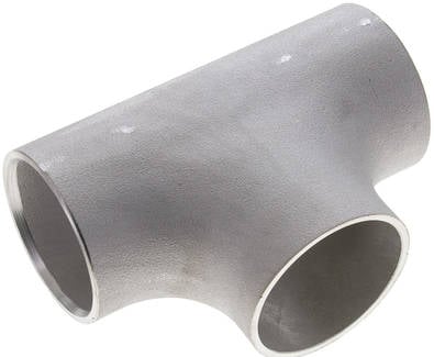 Partbase T60,329A6 T-Stück 60,3x2,9mm, 1.4571 nahtlos, EN 10253 Typ A (DIN 2615)