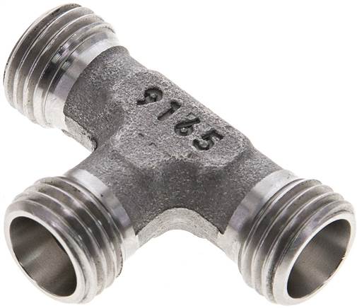 Partbase XT 8 L ES T-Schneidringverschraubung 8 L (M14x1,5), ohne Mutter & Schneidring, 1.4571
