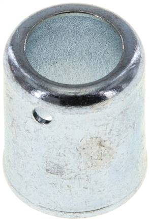 Partbase 220-08 Schlauchhülse für Niederdruckschlauch DN8(13,5 - 14mm) Stahl