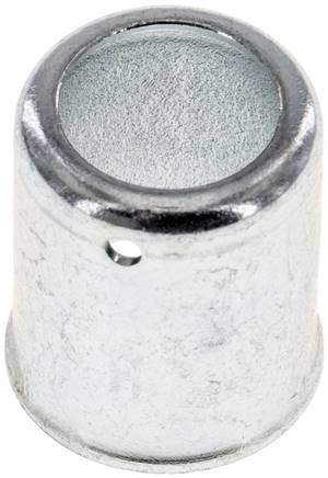 Partbase 220-10 Schlauchhülse für Niederdruckschlauch DN10(16,5 - 17mm) Stahl