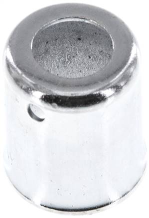 Partbase 221-06 Schlauchhülse für Niederdruckschlauch DN6(13 - 13,5mm) Stahl