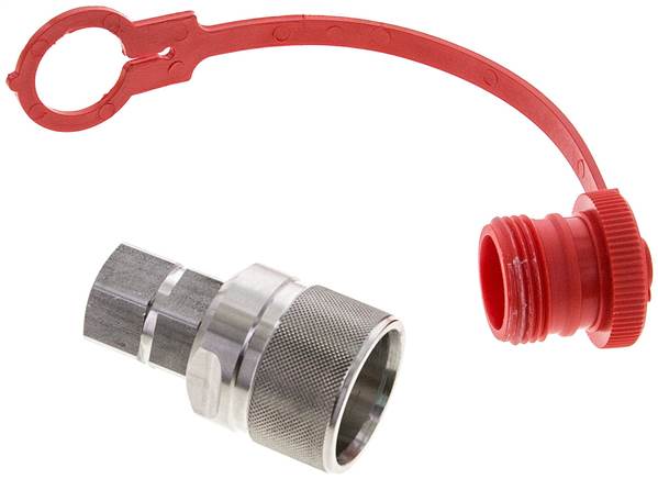 Partbase 510837.2 ES Edelstahl-Schraubkupplung, Stecker Baugr.2, G 3/8"(IG)