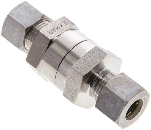 Partbase RHD 12 L NC Hydraulik-Rückschlagventil 12 L (M18x1,5), Klemmring 1.4571 (NC)