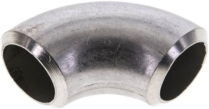 Partbase W33,740A4 Rohrbogen Typ3, 33,7x4,0mm, 1.4541, nahtlos, EN 10253 Typ A (DIN 2605)