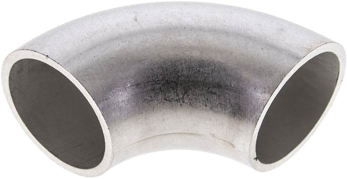 Partbase W42,426A4 Rohrbogen Typ3, 42,4x2,6mm, 1.4541, nahtlos, EN 10253 Typ A (DIN 2605)
