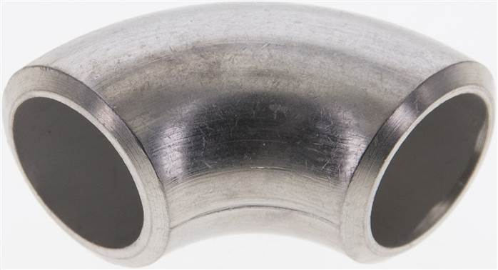 Partbase W26,932A6 Rohrbogen Typ3, 26,9x3,2mm, 1.4571, nahtlos, EN 10253 Typ A (DIN 2605)
