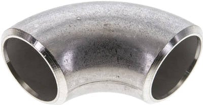 Partbase W42,440A6 Rohrbogen Typ3, 42,4x4,0mm, 1.4571, nahtlos, EN 10253 Typ A (DIN 2605)