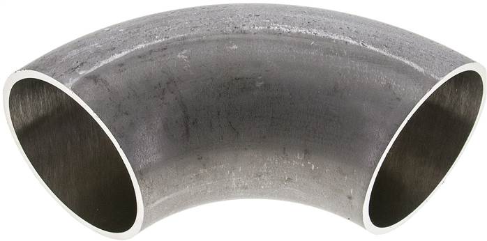 Partbase W76,129A4 Rohrbogen Typ3, 76,1x2,9mm, 1.4541, nahtlos, EN 10253 Typ A (DIN 2605)