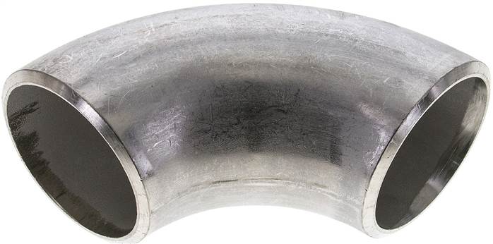 Partbase W76,150A4 Rohrbogen Typ3, 76,1x5,0mm, 1.4541, nahtlos, EN 10253 Typ A (DIN 2605)