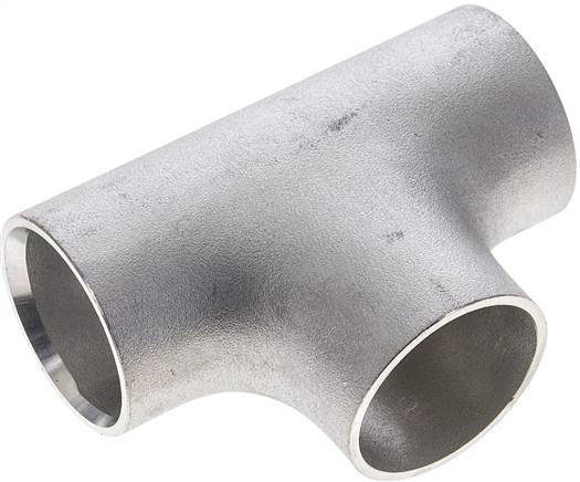 Partbase T42,420A6 T-Stück 42,4x2,0mm, 1.4571 nahtlos, EN 10253 Typ A (DIN 2615)