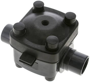 Partbase PVCMVKS 40 EPDM PVC-Membranventil (NO) PVC / EPDM, 40mm Klebestutzen