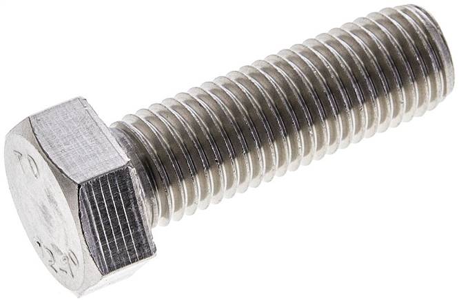 Partbase 933-M16X50 ES Sechskantschraube DIN 933, M 16x50, Edelstahl A2