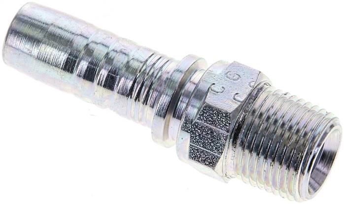 Partbase 1.300-6-8A Pressanschluss AGN (gerade), NPT 3/8"
