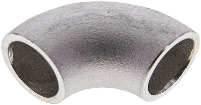Partbase W1820GA6 Rohrbogen Typ3, 18,0x2,0mm, 1.4571, geschweißt, EN 10253 Typ A (DIN 2605)