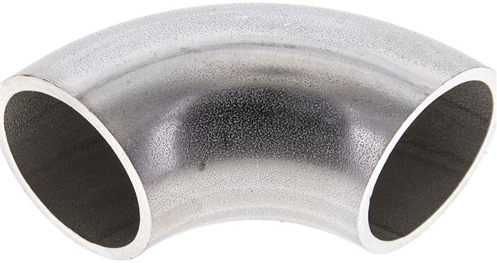 Partbase W2820GA6 Rohrbogen Typ3, 28,0x2,0mm, 1.4571, geschweißt, EN 10253 Typ A (DIN 2605)