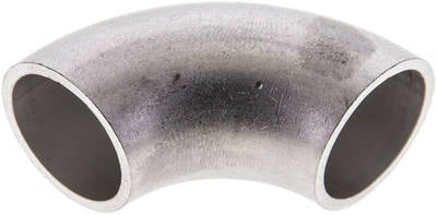 Partbase W2015GA4 Rohrbogen Typ3, 20,0x1,5mm, 1.4541, geschweißt, EN 10253 Typ A (DIN 2605)