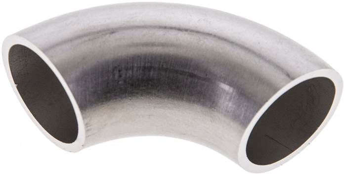 Partbase W21,316GA4 Rohrbogen Typ3, 21,3x1,6mm, 1.4541, geschweißt, EN 10253 Typ A (DIN 2605)