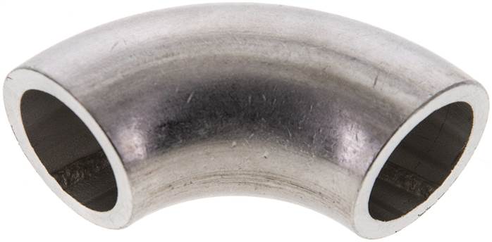 Partbase W21,326GA4 Rohrbogen Typ3, 21,3x2,6mm, 1.4541, geschweißt, EN 10253 Typ A (DIN 2605)
