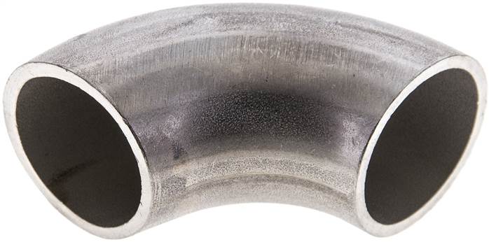 Partbase W26,920GA4 Rohrbogen Typ3, 26,9x2,0mm, 1.4541, geschweißt, EN 10253 Typ A (DIN 2605)