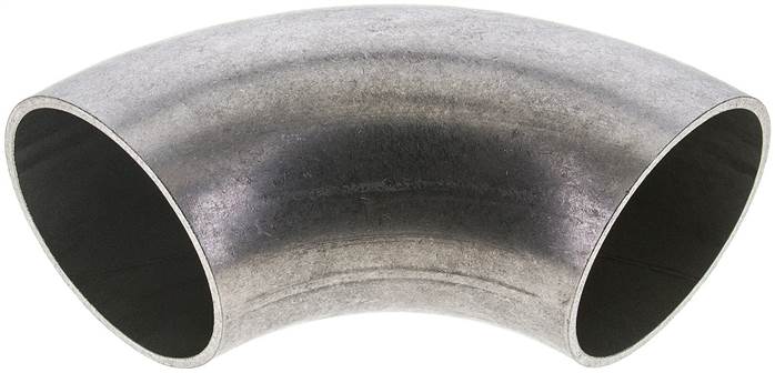 Partbase W76,129GA4 Rohrbogen Typ3, 76,1x2,9mm, 1.4541, geschweißt, EN 10253 Typ A (DIN 2605)