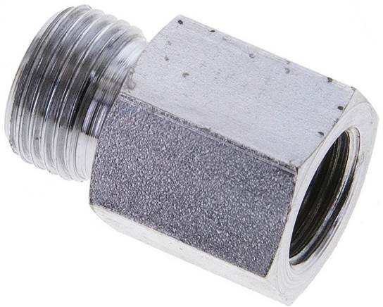 Partbase XGAI 10 SM Aufschraub-Schneidringverschr. M 16x1,5-10 S (M18x1,5), ohne Mutter & Schneidring, Stahl verzinkt