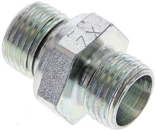 Partbase XGE 10 LM M16 ED Gerade Schneidringverschr. M 16x1,5-10 L (M16x1,5), ohne Mutter & Schneidring, Stahl verzinkt