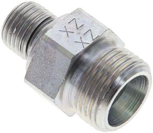 Partbase XGE 12 SR 1/4 ED Gerade Schneidringverschr. G 1/4"-12 S (M20x1,5), ohne Mutter & Schneidring, Stahl verzinkt