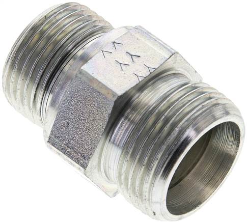Partbase XGE 20 SM ED Gerade Schneidringverschr. M 27x2-20 S (M30x2), ohne Mutter & Schneidring, Stahl verzinkt