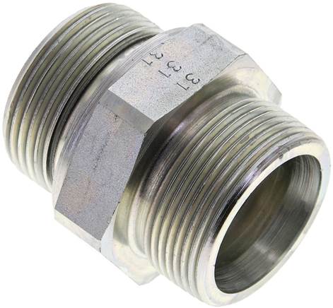 Partbase XGE 30 SR ED Gerade Schneidringverschr. G 1-1/4"-30 S (M42x2), ohne Mutter & Schneidring, Stahl verzinkt
