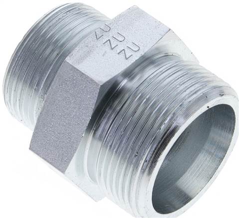 Partbase XGR 30/25 S Reduzierverschraubung 30 S (M42x2)-25 S (M36x2), ohne Mutter & Schneidring, Stahl verzinkt
