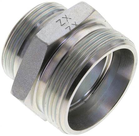Partbase XGR 35/28 L Reduzierverschraubung 35 L (M45x2)-28 L (M36x2), ohne Mutter & Schneidring, Stahl verzinkt