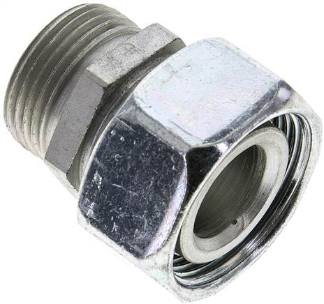 Partbase XKOR 28/22 L Reduziereinsatz 28 L-22 L (M30x2), ohne Mutter & Schneidring, Stahl verzinkt