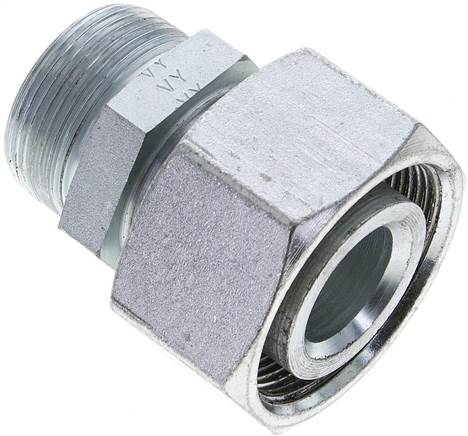 Partbase XKOR 38/30 S Reduziereinsatz 38 S-30 S (M42x2), ohne Mutter & Schneidring, Stahl verzinkt