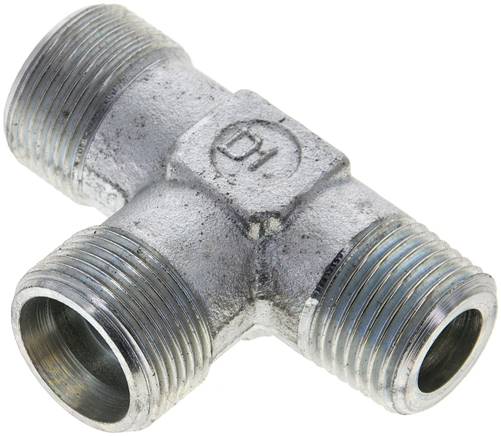 Partbase XLE 16 SR LE-Schneidringverschraubung R 1/2"-16 S (M24x1,5), ohne Mutter & Schneidring, Stahl verzinkt